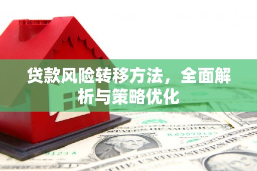 如皋贷款风险转移方法，全面解析与策略优化
