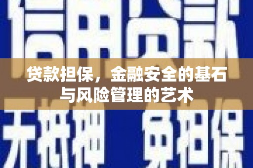 如皋贷款担保，金融安全的基石与风险管理的艺术