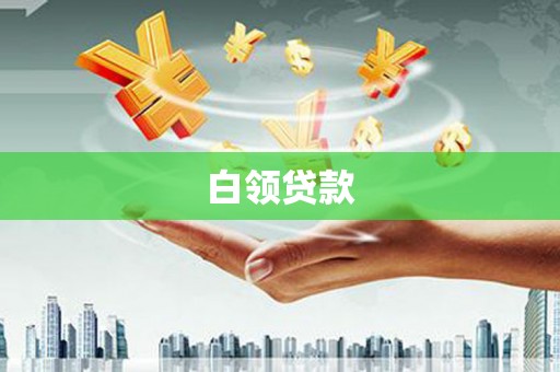 如皋白领贷款