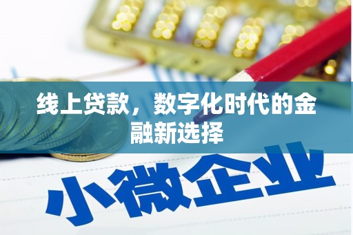 如皋线上贷款，数字化时代的金融新选择