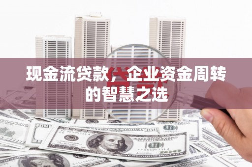 如皋现金流贷款，企业资金周转的智慧之选