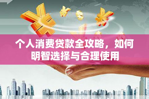 如皋个人消费贷款全攻略，如何明智选择与合理使用